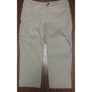 Kings Camo XKG Performance Pants 44R Khaki Brown Stretch Hiking Outdoor Travel